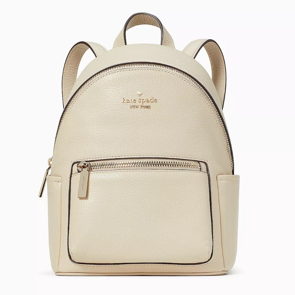 Leila Pebbled Leather Mini Dome Backpack